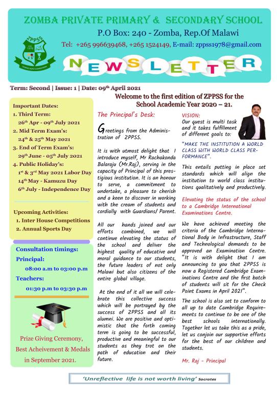 Newsletter